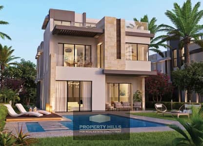 فیلا 4 غرف نوم للبيع في 6 أكتوبر، الجيزة - Villas-For-Sale-in-Tawny. png