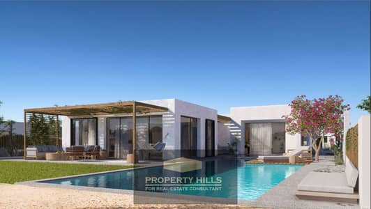 شاليه 2 غرفة نوم للبيع في الساحل الشمالي، مطروح - villa for sale in North Coast. jpg