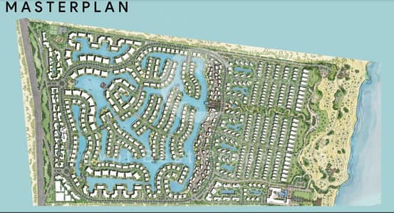 3 Bedroom Twin House for Sale in North Coast, Matruh - master_plan_azha_northcoast. png