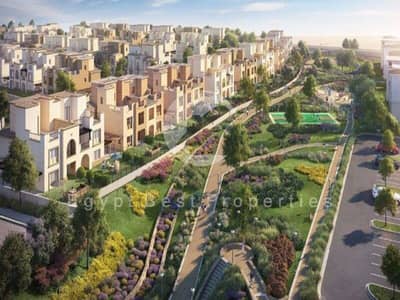 فلیٹ 3 غرف نوم للبيع في القاهرة الجديدة، القاهرة - Gardens_17558-24Aerial_02-95-0829-706x385. jpg