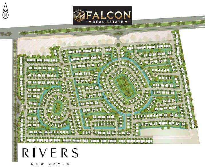 12 تصميم-كمبوند-ريفيرز-الشيخ-زايد-Rivers-New-Zayed-Tatweer-Misr. jpg