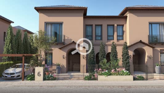 توين هاوس 4 غرف نوم للبيع في الشيخ زايد، الجيزة - Twin House-Front-05. jpg