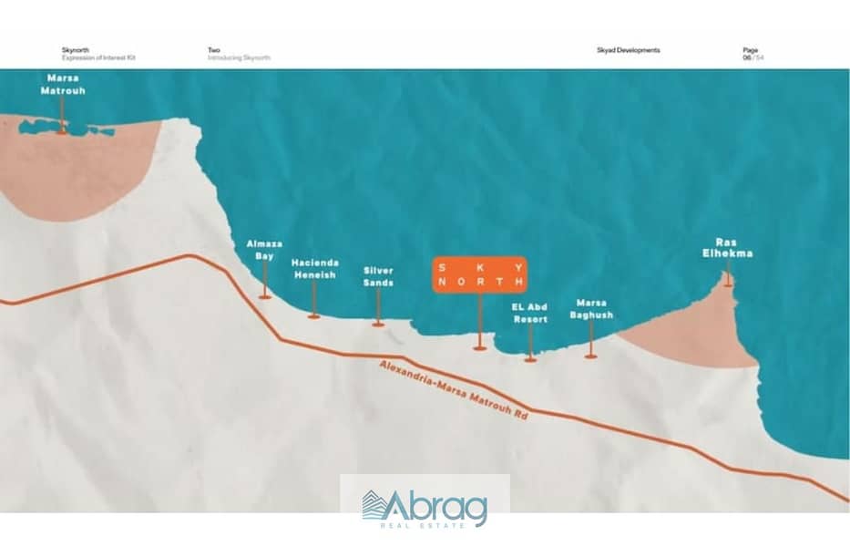 4 أين-يقع-مشروع-سكاي-نورث-الساحل-الشمالي-SKY-North؟. jpg