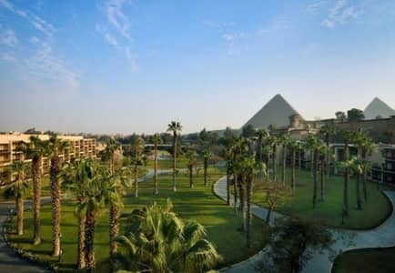 أرض تجارية  للبيع في حدائق الاهرام، الجيزة - ارض للبيع امام الاهرامات والمتحف المصري الكبير