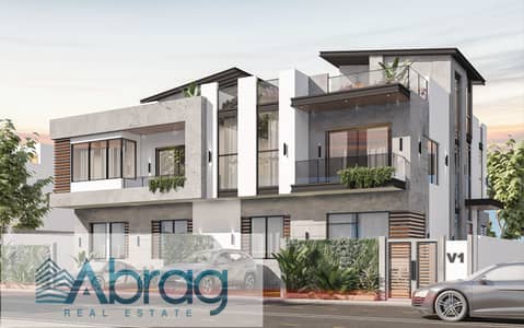 تاون هاوس 4 غرف نوم للبيع في الشيخ زايد، الجيزة - T. Pearl - renders-05. png