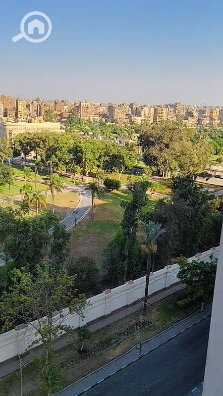 شقه للبيع في حدائق القبه 160متر في عمارات المخابراات تطل على القصر
