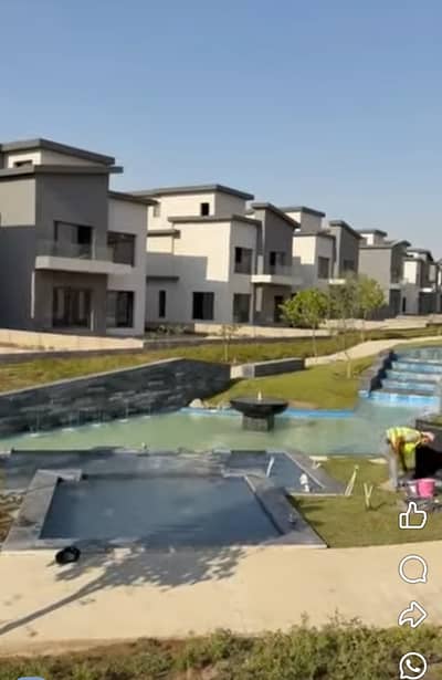 فیلا 5 غرف نوم للبيع في القاهرة الجديدة، القاهرة - Creektown stand alone villa ready to move
