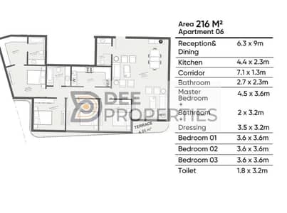 4 Bedroom Flat for Sale in Smoha, Alexandria - WhatsApp Image 2025-07-21 at 2.53. 48 PM. jpeg