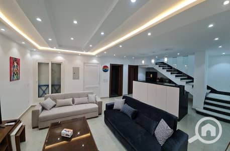 3 Bedroom Twin House for Rent in North Coast, Matruh - توين هاوس مميز اول مره ايجار فى Mountain View الساحل على حمام السباحه