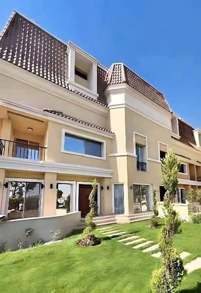 5 Bedroom Villa for Sale in Mostakbal City, Cairo - بدون مقدم امتلك Villa S في كمبوند سراي علي طريق السويس بجوار مدينتي