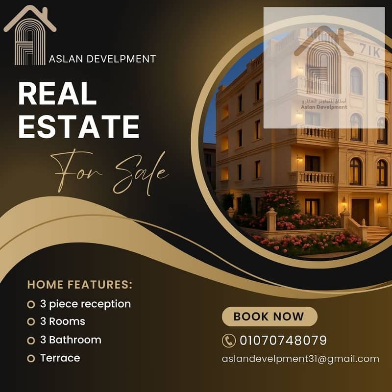 2 Gold and Black Modern Real Estate For Sale Instagram Post. jpg