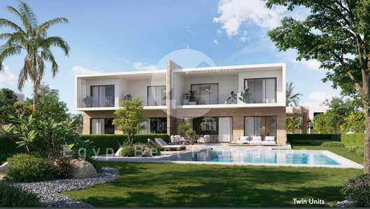 4 Bedroom Twin House for Sale in North Coast, Matruh - Crystalline_Tw_type_2_pic_1. png