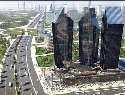 Retail for Sale in New Capital City, Cairo - فرصه للاستثماراقل من سعر الشركه 10مليون محل 82م اوبسيدر تاور العاصمه