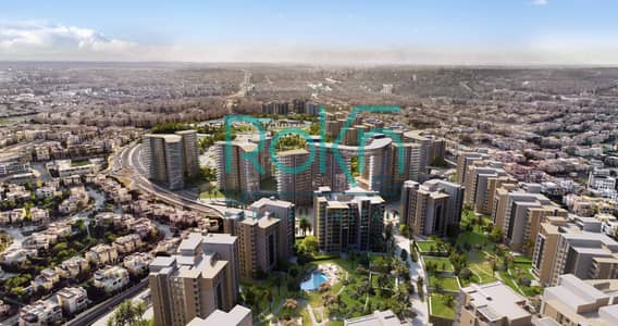 شقة 2 غرفة نوم للبيع في الشيخ زايد، الجيزة - Bird's-eye-Cluster-m2. jpg