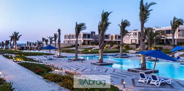 شاليه 2 غرفة نوم للبيع في الساحل الشمالي، مطروح - Palm_Hills_Hacienda_West_General_8_Resized. jpg