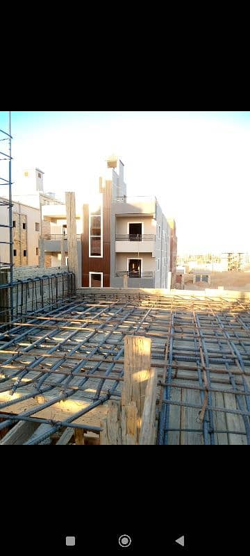 Residential Land for Sale in Hadayek October, Giza - عمارة ارضي و دورين للبيع