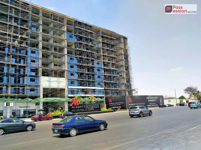 For Sale: 112 sqm apartment directly on Suez Road, next to City Center Almaza, in the Marriott Residence compound – další