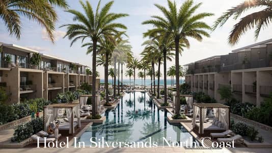 Chalet for Sale in North Coast, Matruh - hotel sliver sand. PNG