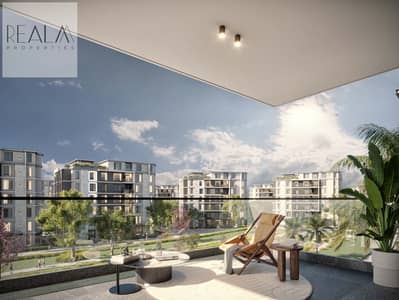 3 Bedroom Flat for Sale in New Cairo, Cairo - TERRACE SHOT (1). jpg