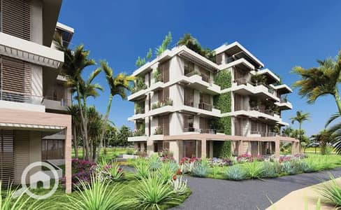 2 Bedroom Chalet for Sale in North Coast, Matruh - للبيع بالساحل شاليه 121م حجز الافتتاح موقع مميز علي اللاجون