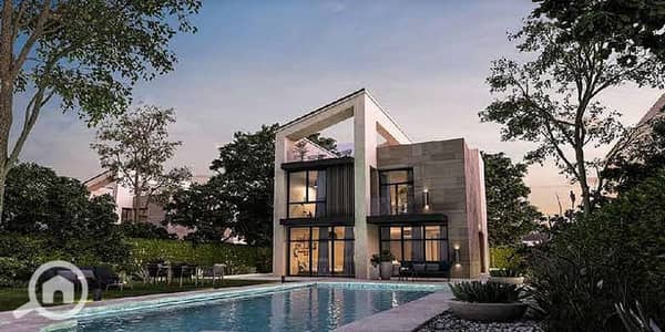 توين هاوس 4 غرف نوم للبيع في 6 أكتوبر، الجيزة - enhanced_villa_image. jpg