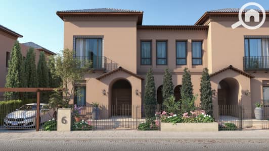 4 Bedroom Twin House for Sale in Sheikh Zayed, Giza - Twin House-Front-05. jpg
