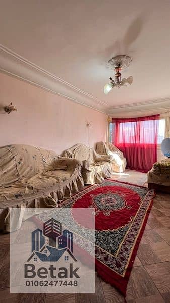 شقة 2 غرفة نوم للايجار في سموحة، الإسكندرية - للابجار مفروش 100م ش محور المحموديه مباشر بجوار القضاه دقائق ل سموحه