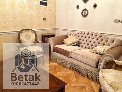 2 Bedroom Apartment for Rent in Smoha, Alexandria - للايجار مفروش 120م فيروزة سموحة محور المحمودية اخو ش الريادة سموحة
