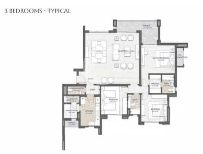3 Bedroom Flat for Sale in New Cairo, Cairo - WhatsApp Image 2025-08-07 at 3.03. 51 PM. jpeg