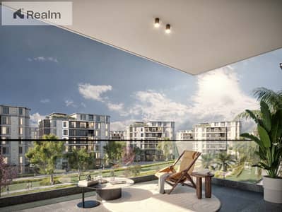 3 Bedroom Flat for Sale in New Cairo, Cairo - TERRACE SHOT (1). jpg