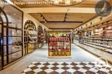Retail for Rent in Mokattam, Cairo - محل تجاري للإيجار بالمقطم يصلح للبنوك بميدان النافورة بموقع مميز