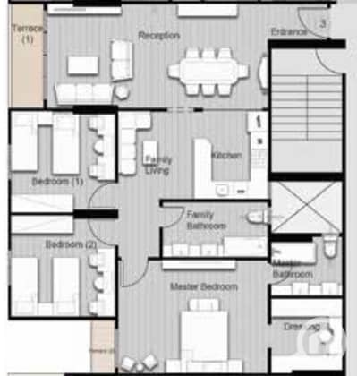 4 Bedroom Apartment for Sale in Smoha, Alexandria - c598eb45-72d7-4438-a195-9fb2dd776ce4. jpg