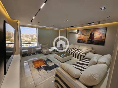 شقة 2 غرفة نوم للبيع في سموحة، الإسكندرية - شقة للبيع ب سموحة مطلاتها كلها على النادى الترا لوكس