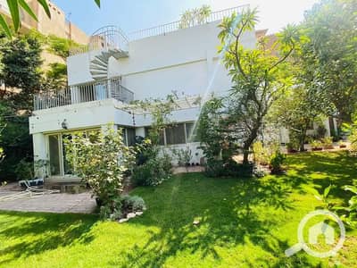 Office for Rent in Maadi, Cairo - فيلا اداري للايجار لكبرى الشركات في سرايات المعادي 1100 متر