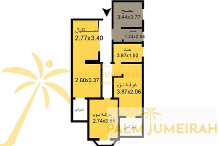 شقة 2 غرفة نوم للبيع في محطة الرمل، الإسكندرية - 1 (2). png
