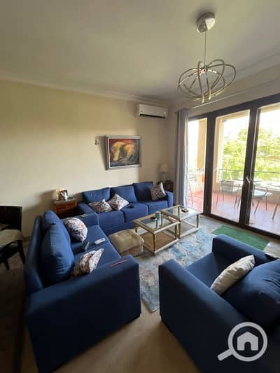 شقة 2 غرفة نوم للايجار في الشيخ زايد، الجيزة - fully furnished apartment for rent in compound casa sodic west