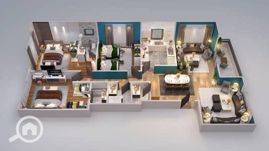 3 Bedroom Flat for Sale in New Cairo, Cairo - استلم وحدتك فى شمال الرحاب