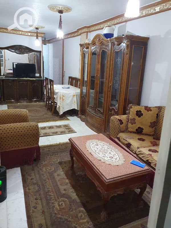 مفروش عصافرة قبلى2غرفة وريسبشن متفرع من 45