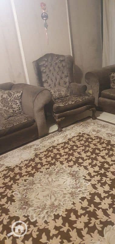 فلیٹ 3 غرف نوم للايجار في زيزينيا، الإسكندرية - مفروش مكيف زيزينا 3غرف وريسبشن مكيف دور3سلم