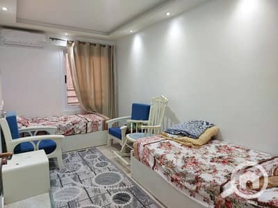 3 Bedroom Flat for Rent in Zezenia, Alexandria - مفروش زيزينا 3 غرف وريسبشن قرب مصطفى كامل