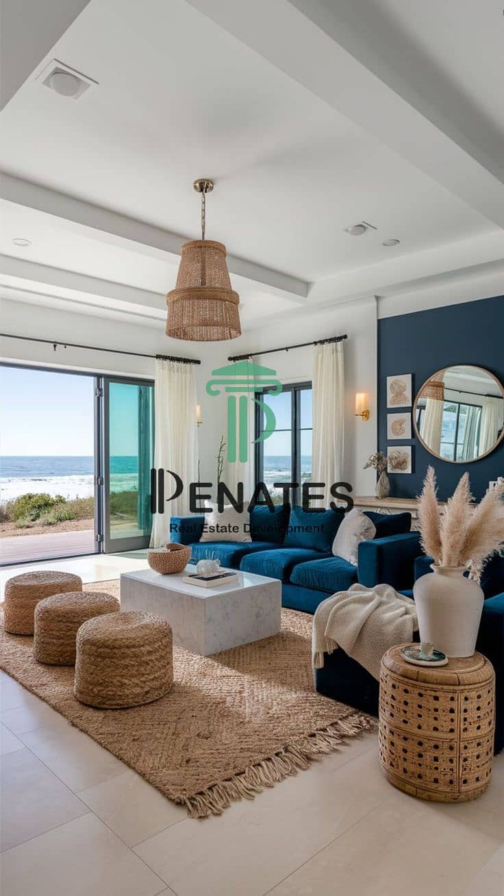 6 This open concept beachy boho space uses subtle…. jpeg