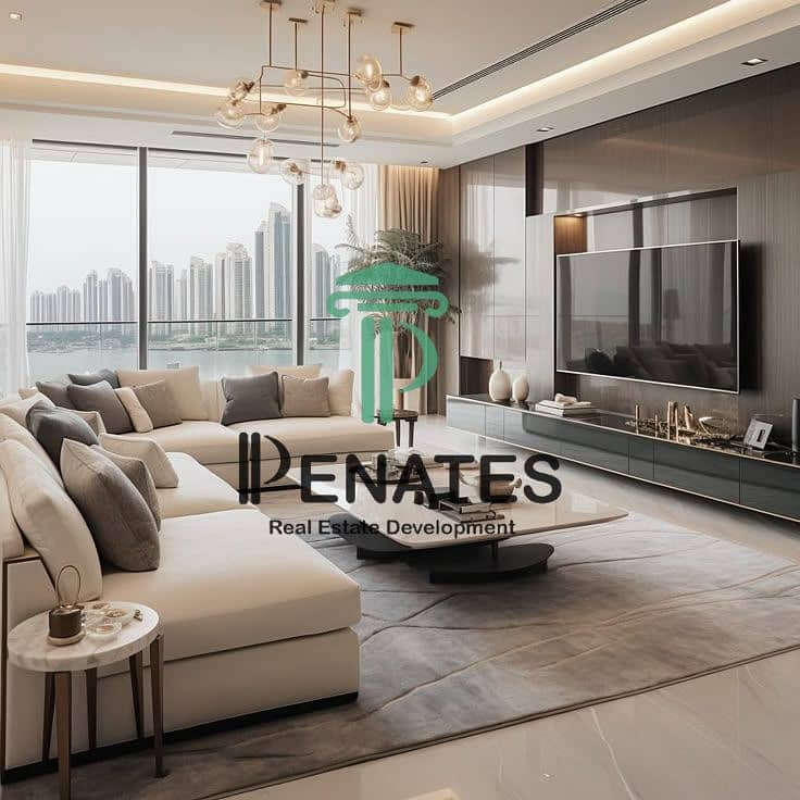 7 A sleek, modern TV wall unit adds a touch of…. jpeg