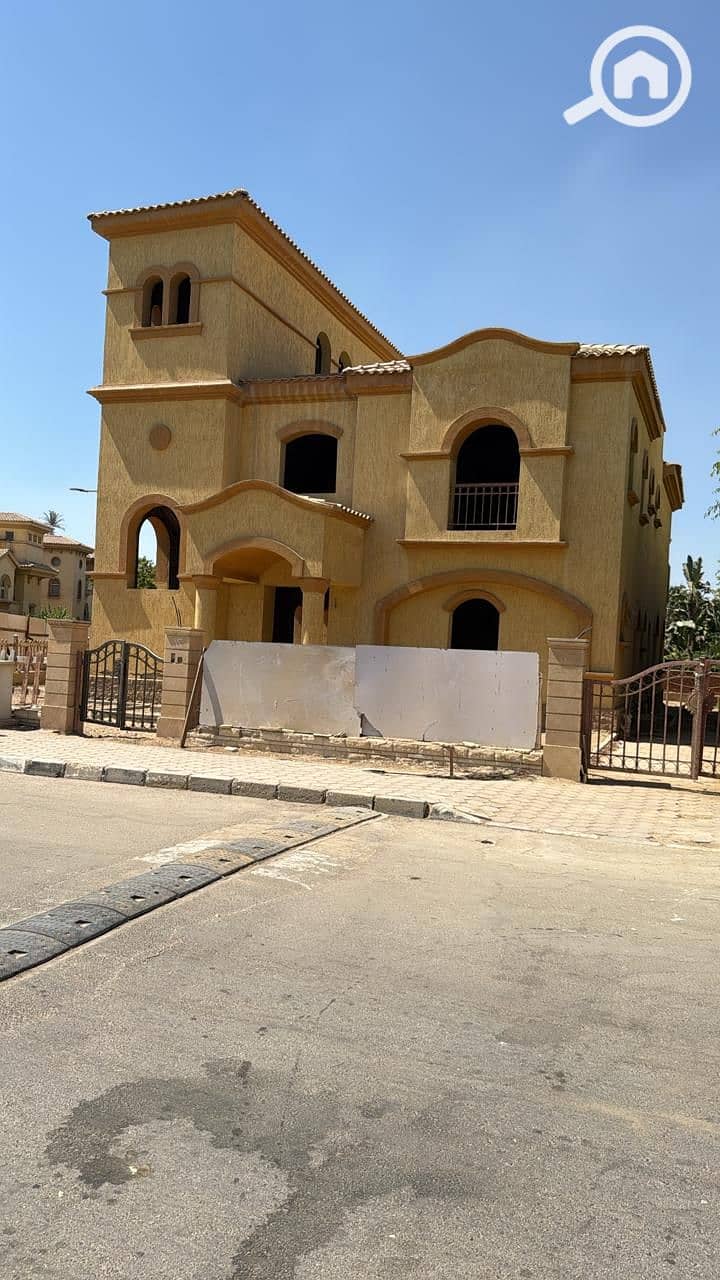 فرصة ذهبية في الرحاب هيلز – فيلا نموذج N ناصية فيلا مميزة بدون تشطيب