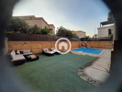 6 Bedroom Villa for Rent in New Cairo, Cairo - فيلا فاخرة للإيجار مفروش بحمام سباحة في قلب الرحاب 1