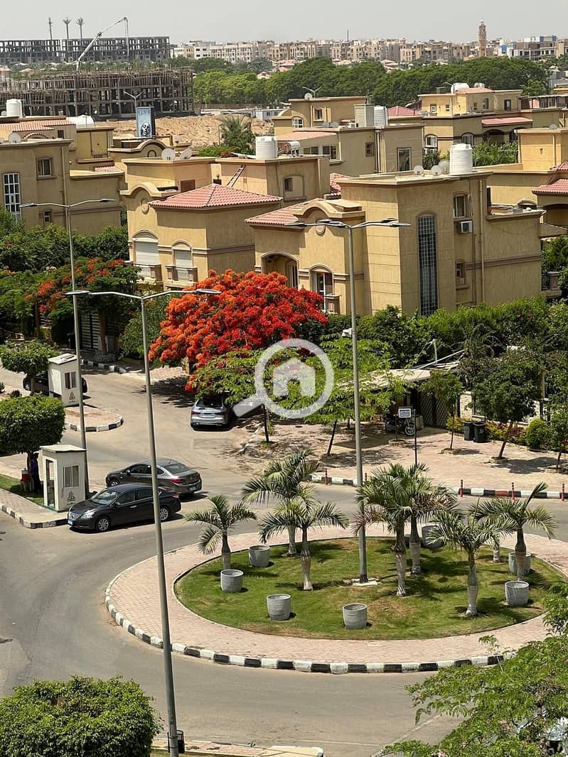 للتمليك بالرحاب شقة 119م بالمرحلة العاشرة فيو شارع وميدان موقع مميز