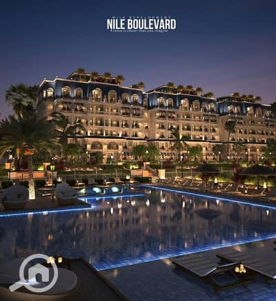 3 Bedroom Flat for Sale in New Cairo, Cairo - امتلك جاردن فيلا مباشرة على طريق السويس بكمبوند " نايل بوليفارد "