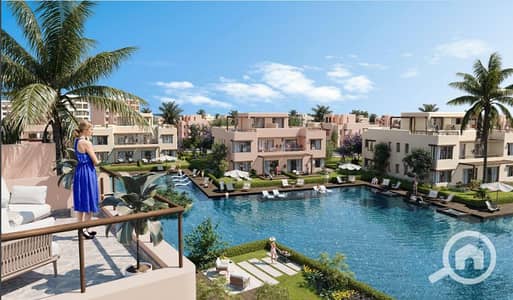 3 Bedroom Chalet for Sale in North Coast, Matruh - Hacienda_Blueblue_c_5. png