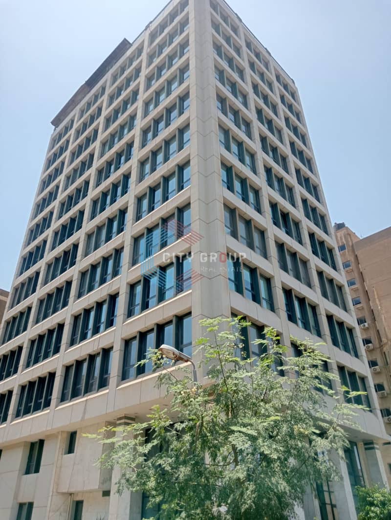 Office for rent in New Maadi for a major company, 380 square meters