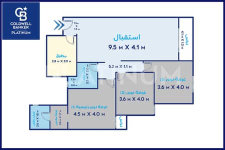 فلیٹ 3 غرف نوم للبيع في سموحة، الإسكندرية - wm. png