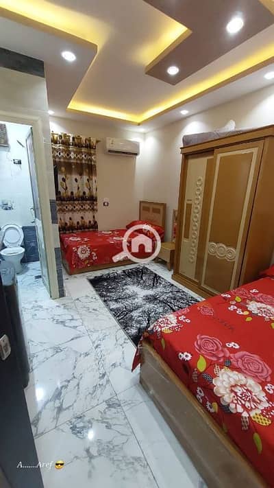 Studio for Rent in 6th of October, Giza - استديو مفروش فرش جديد خطوات لجامعة نوال
